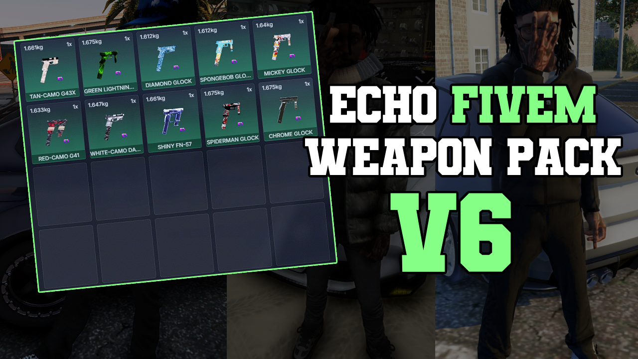 Echo Weapon Pack V6
