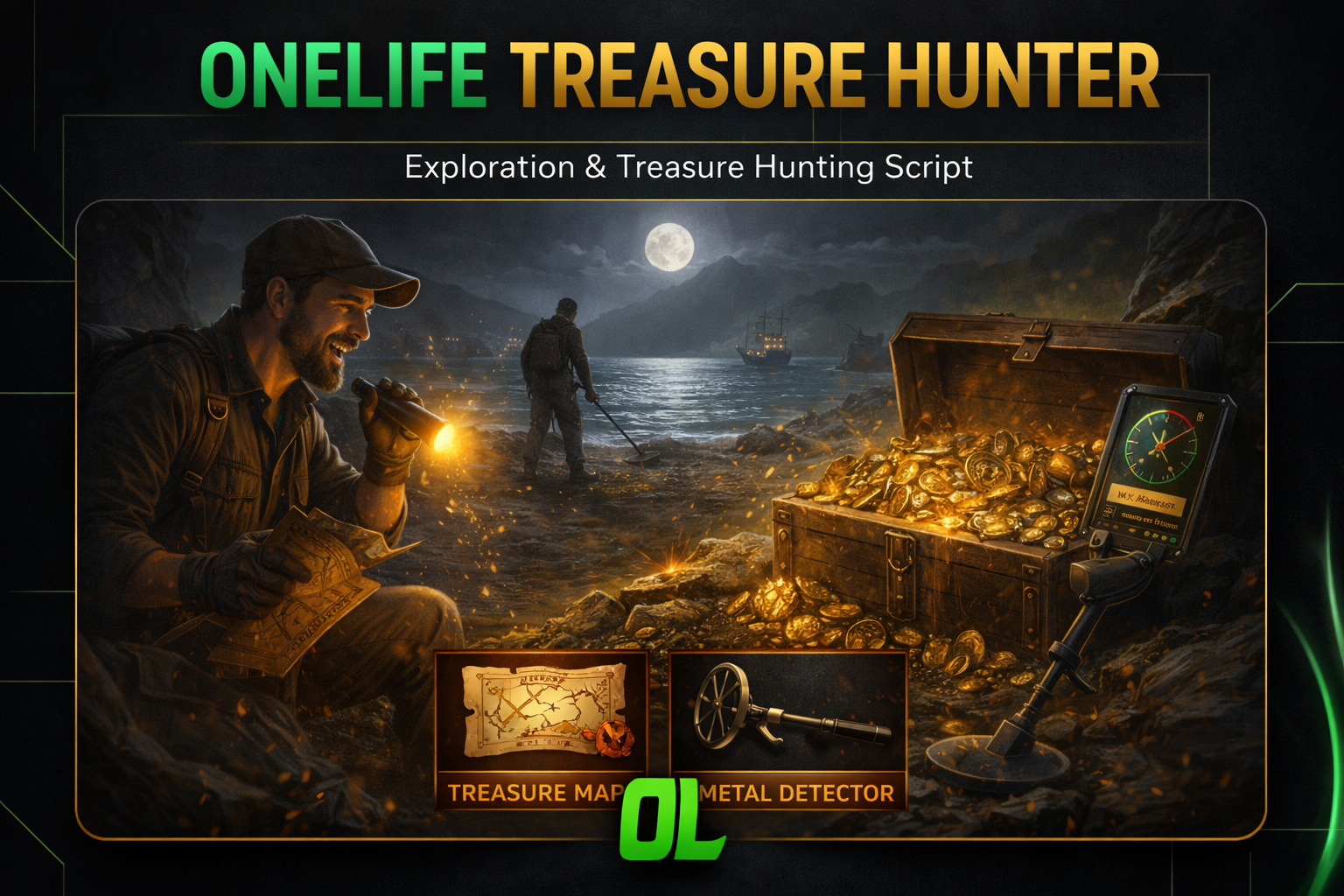 Treasure Hunting Job