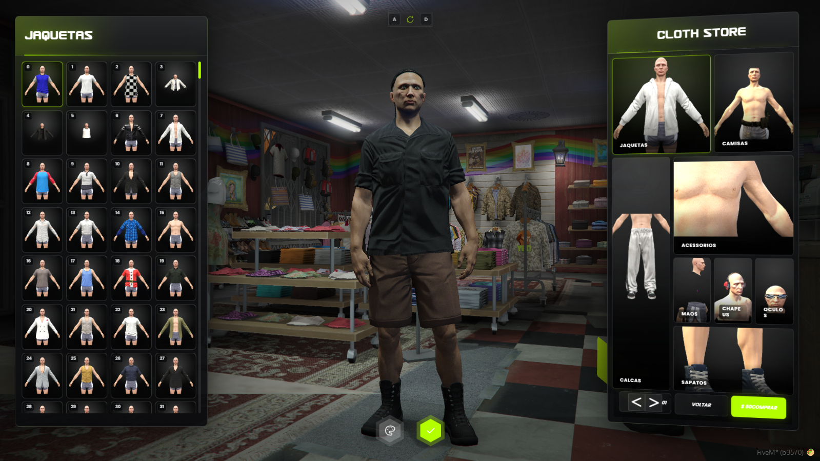 Character System ( qb core , esx,  vrp)