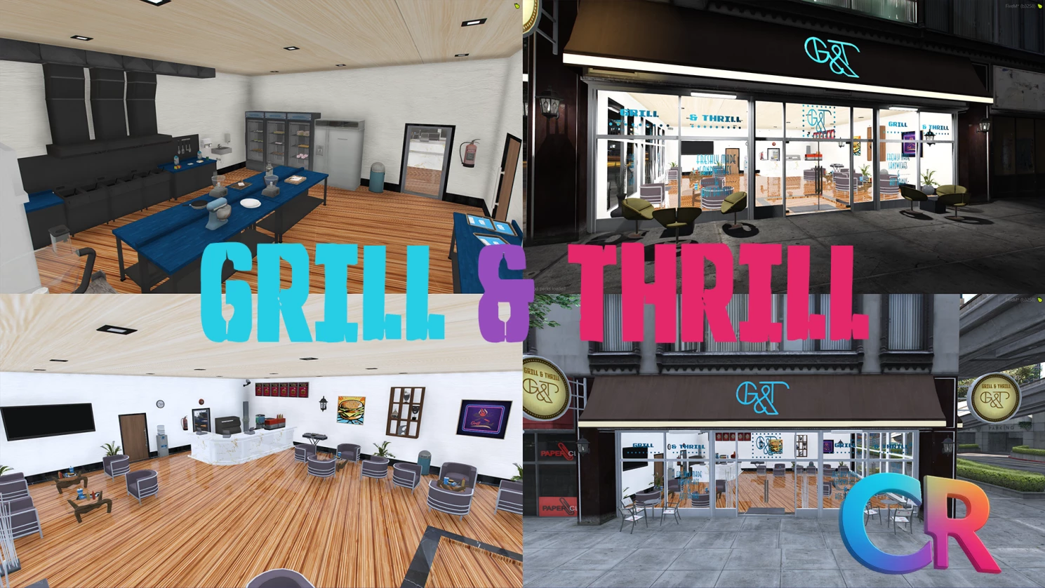 Grill & Thrill Realistic Food Business