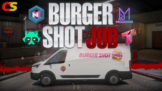 [BURGERSHOT JOB] QBCORE QBOX ESX { SCRIPT}