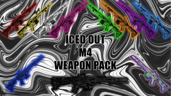 ICED OUT M4 WEAPON PACK