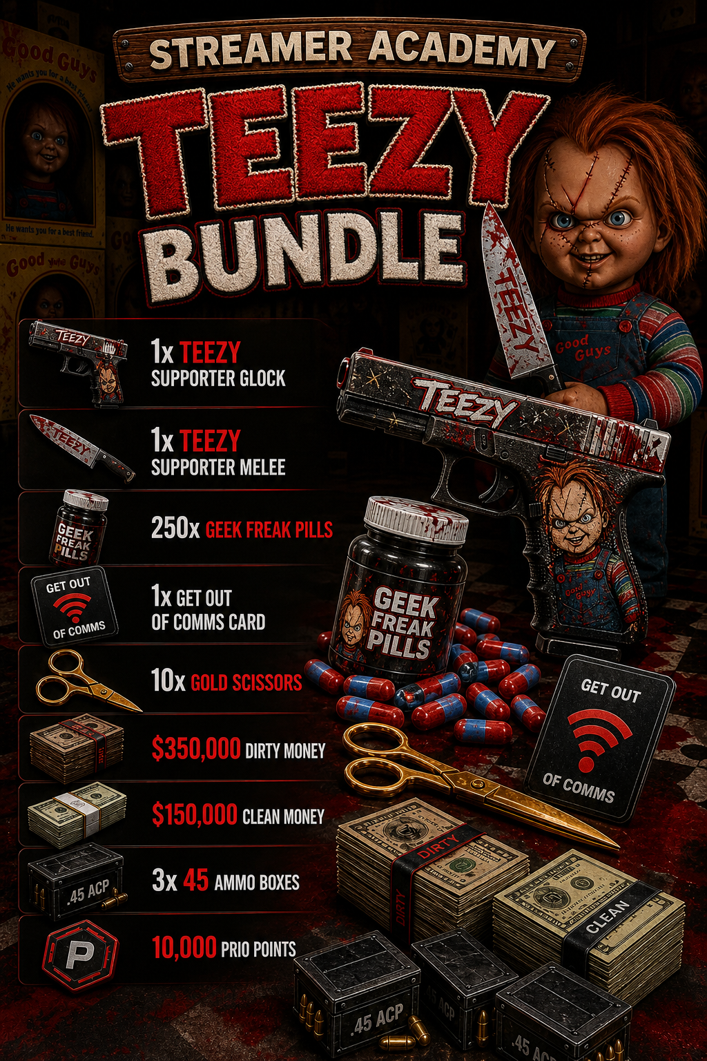 Teezy Supporter Bundle