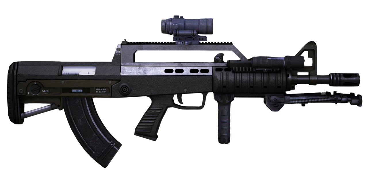 Bullpu Rifle + 100 Ammo