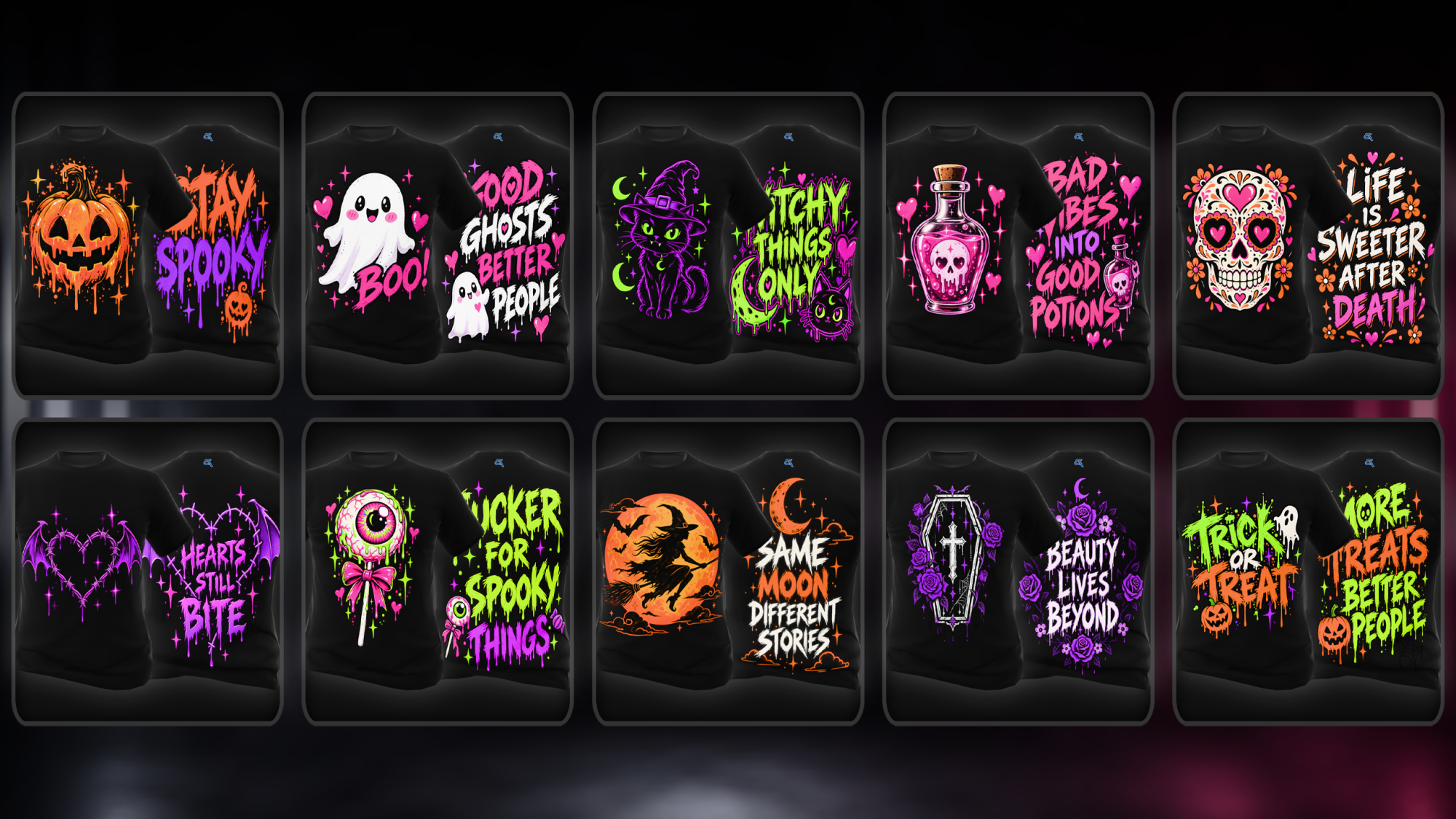 FREE TEE HALLOWEEN PACK V2
