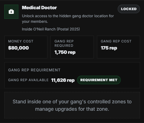 Gang Package Tier 1