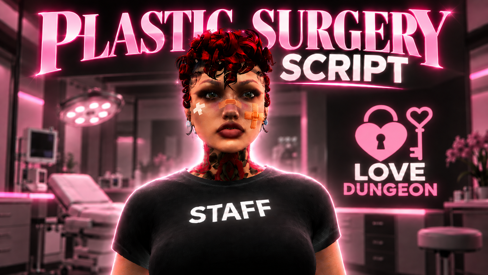 Love Dungeon Plastic Surgery Script 💉 | QBCore & ESX |