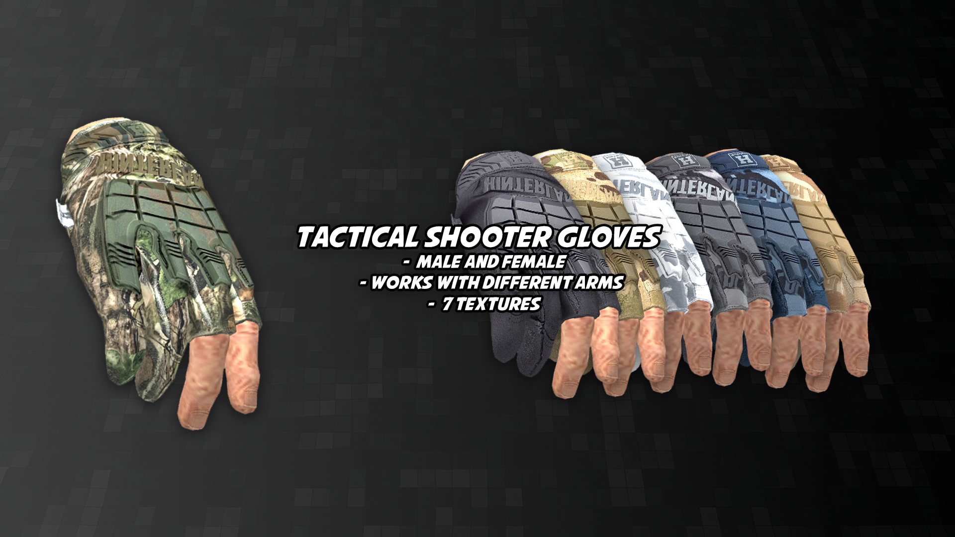Tactical Shooter Gloves