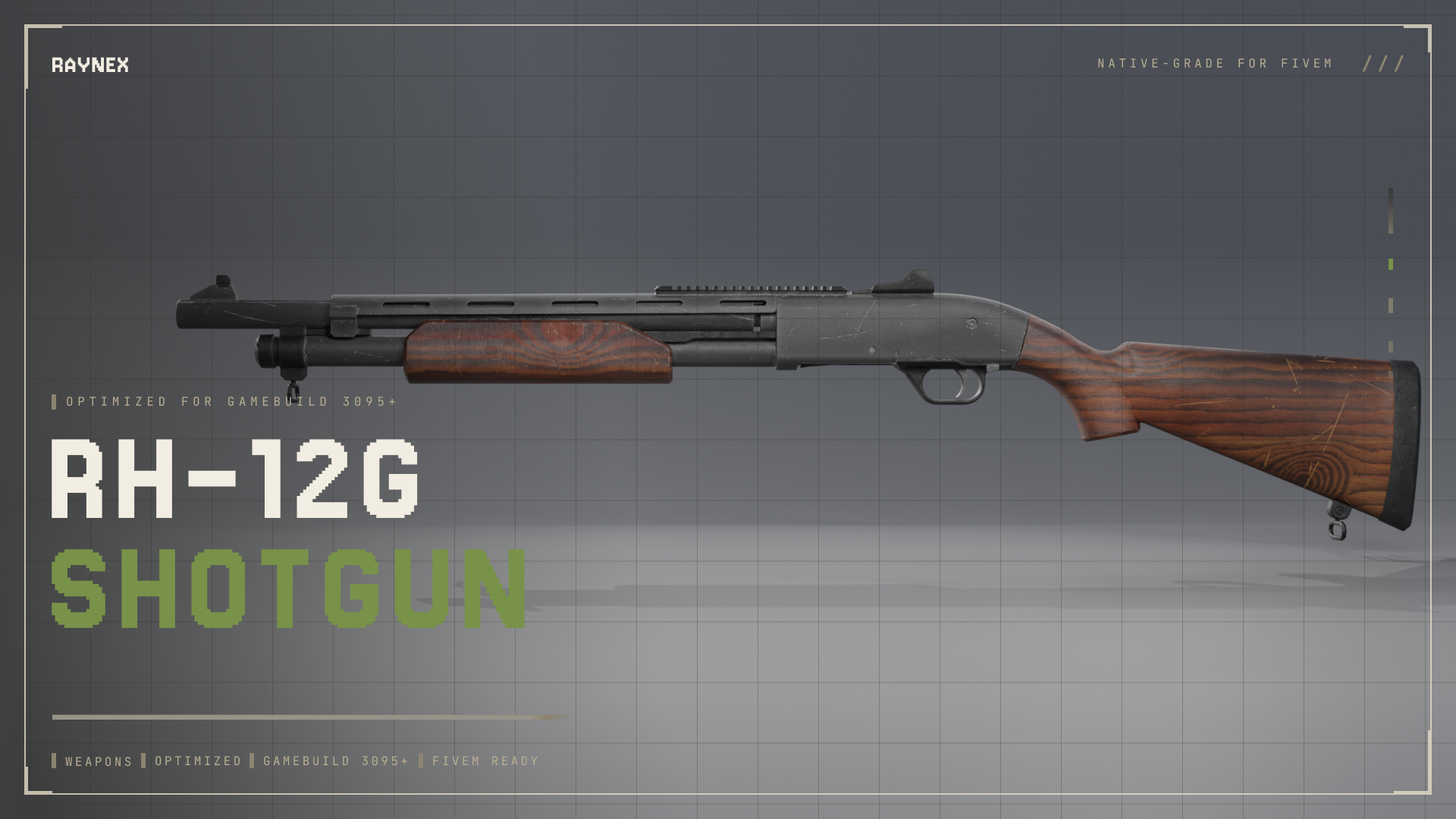 RH-12G Shotgun