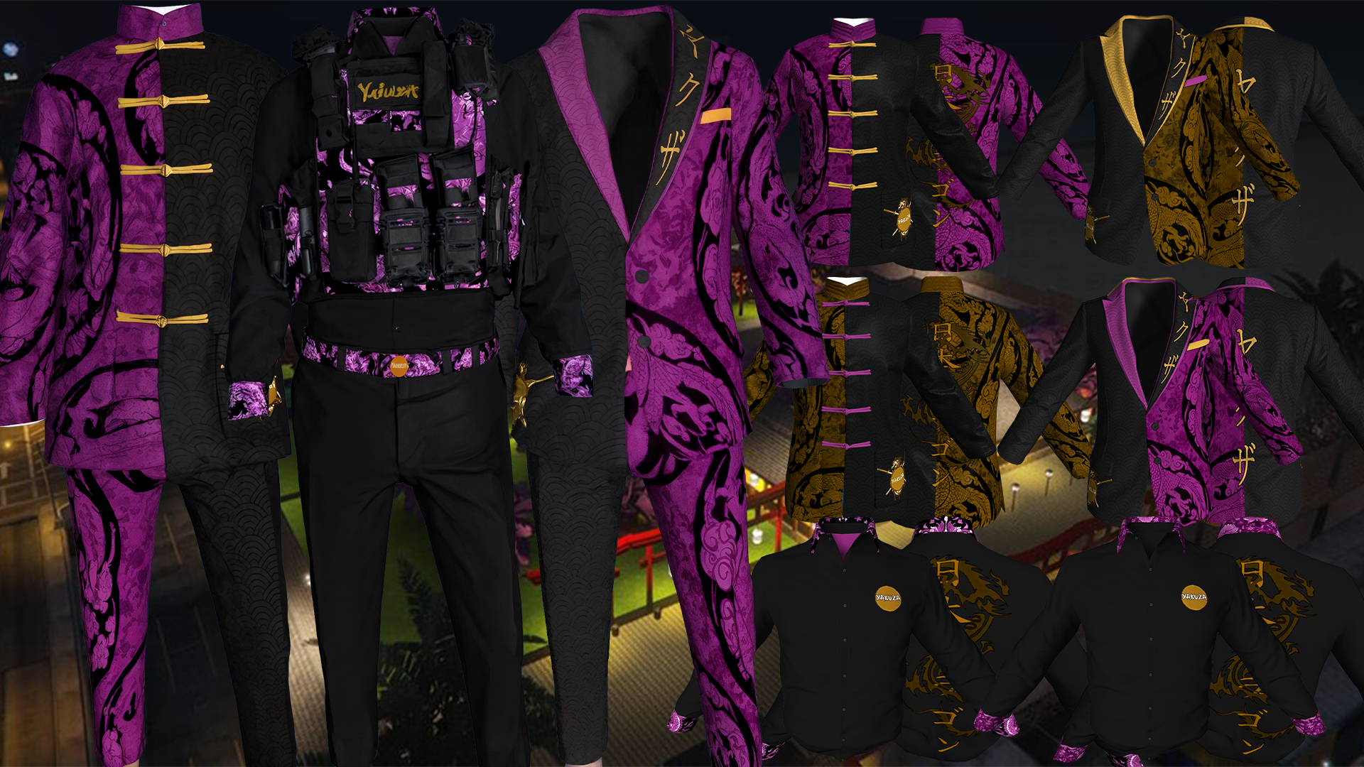 Yakuza PURPLE Bundle 1