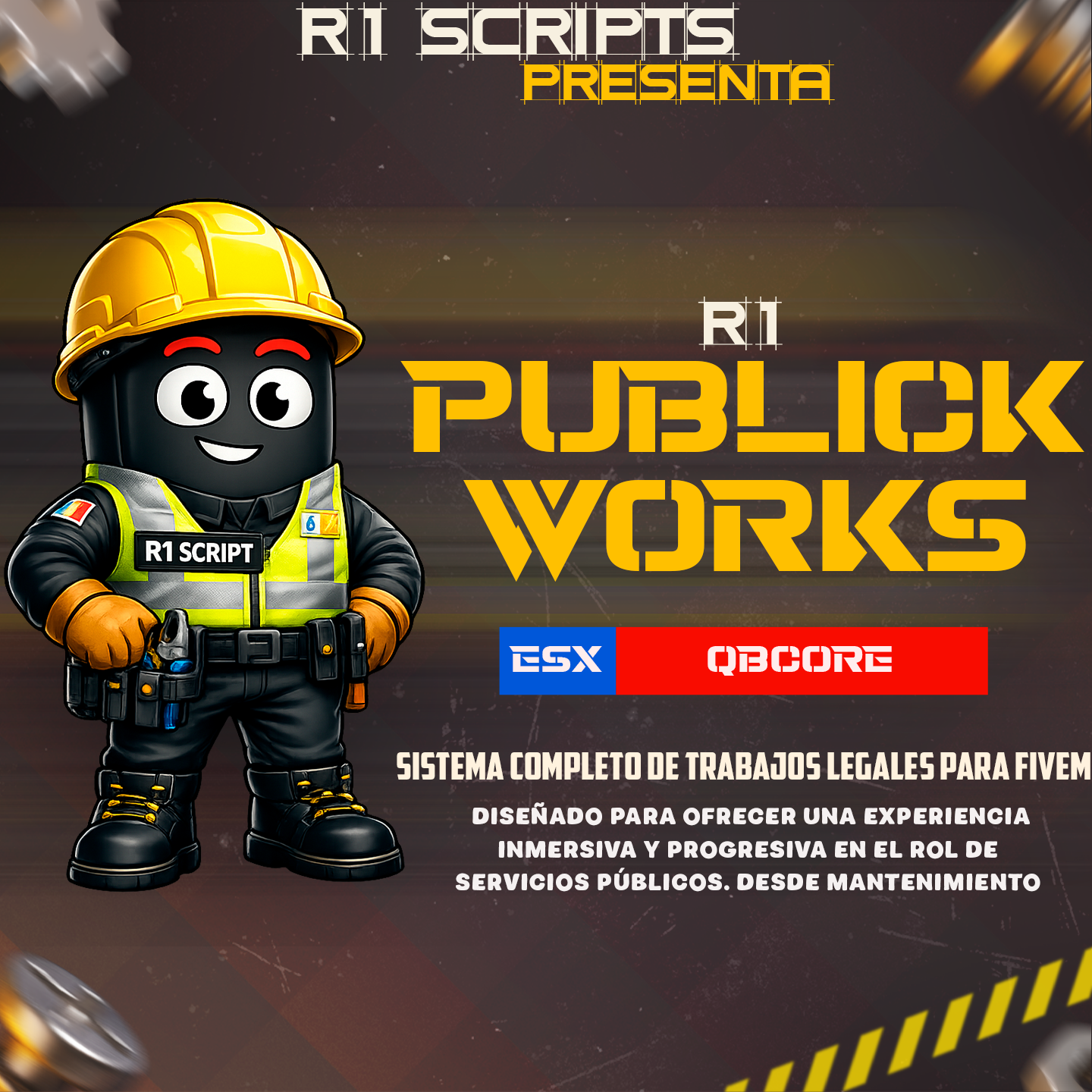 R1 PUBLICWORKS [ESX/QBCORE]