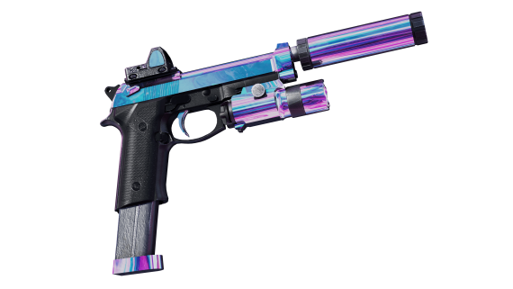 M9 Pistol Chromium Purple-Pink Edition.