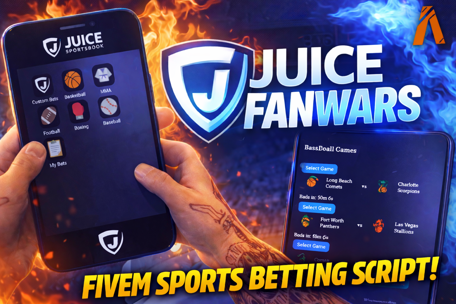 Juice Fan Wars (FiveM Advanced Betting System)