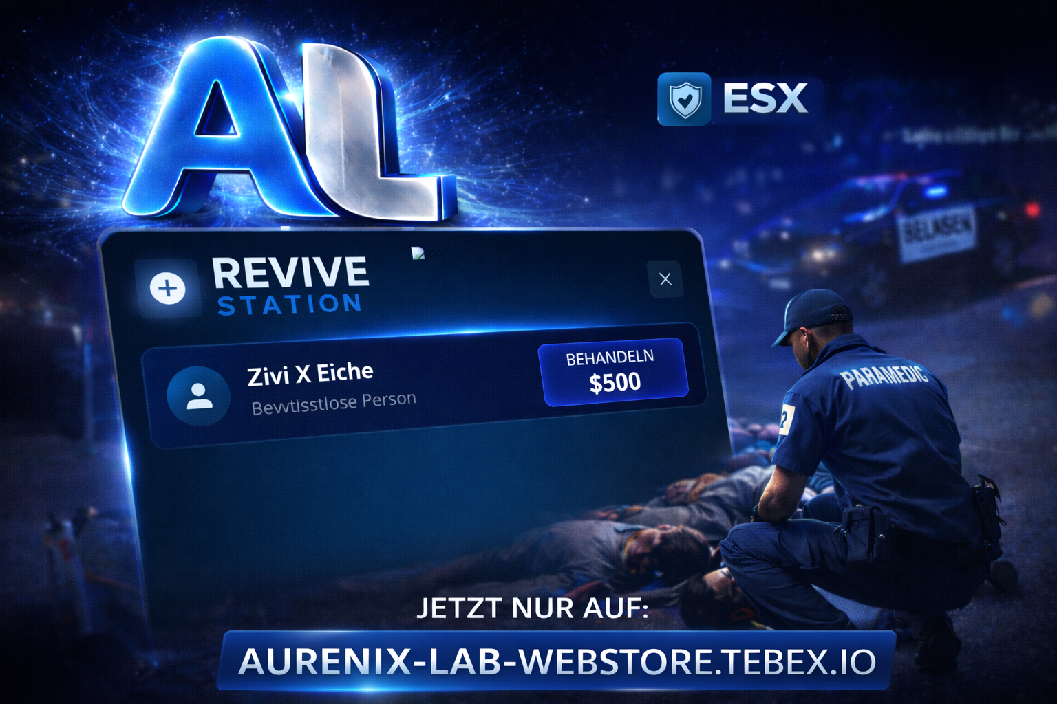 🏥 Vantyx Revive Station – New with (admin and settings panel) Screenshot 2