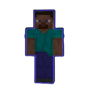 Blue Outline Effect