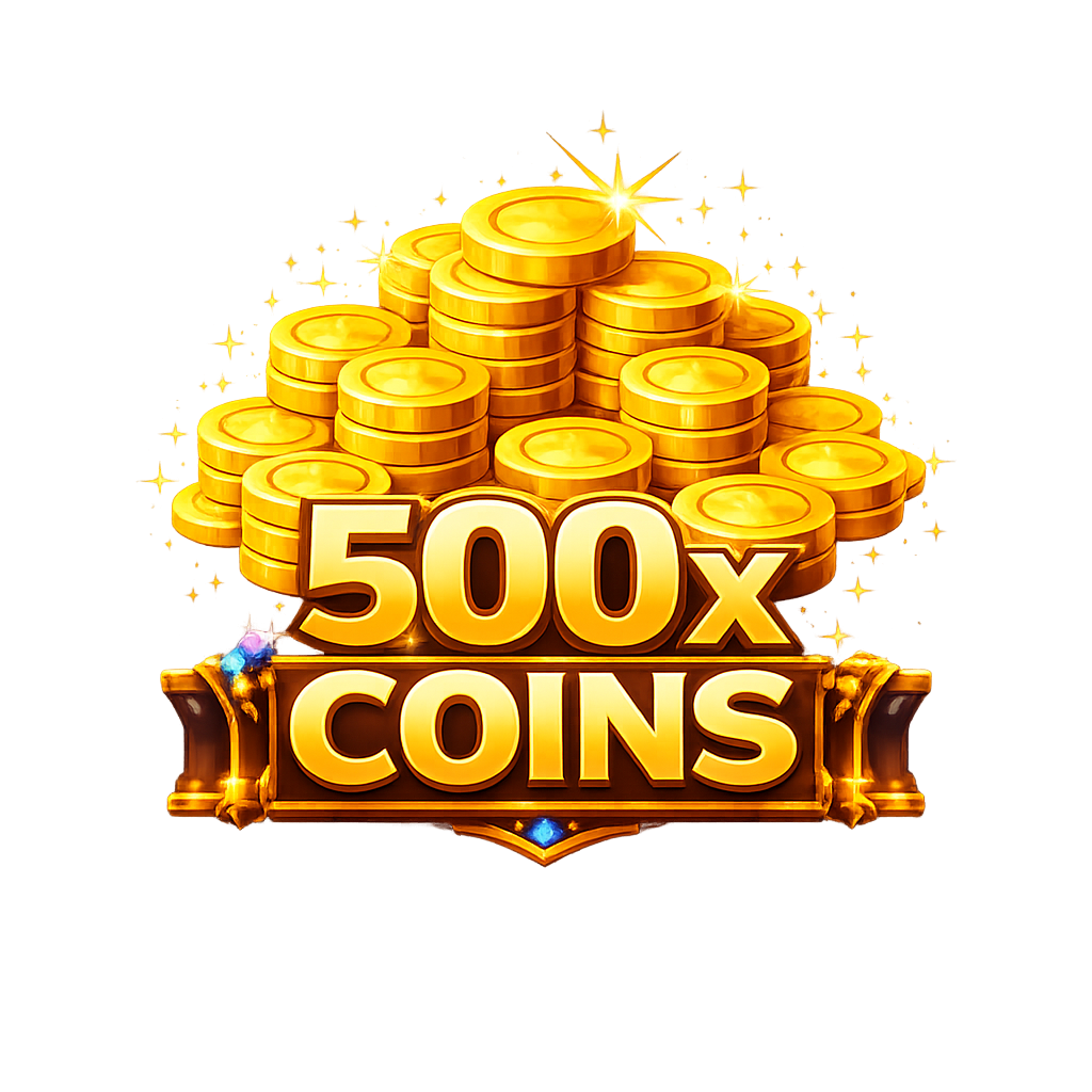 500x Coins