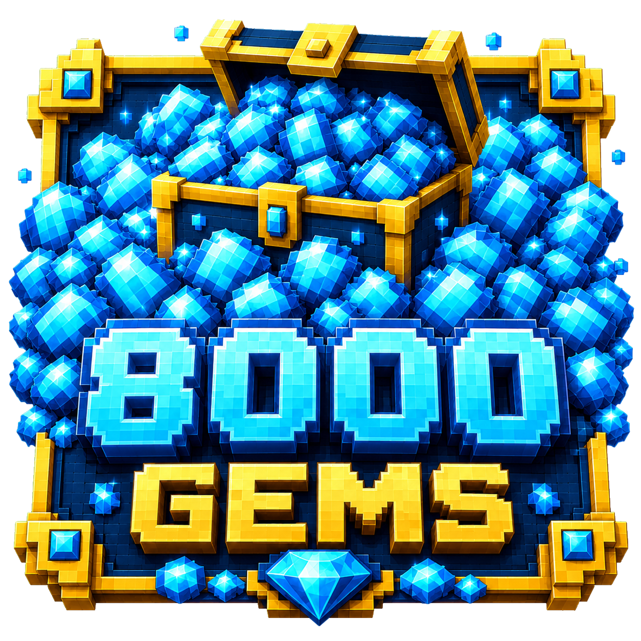 8,000 Gems (GENS ONLY)
