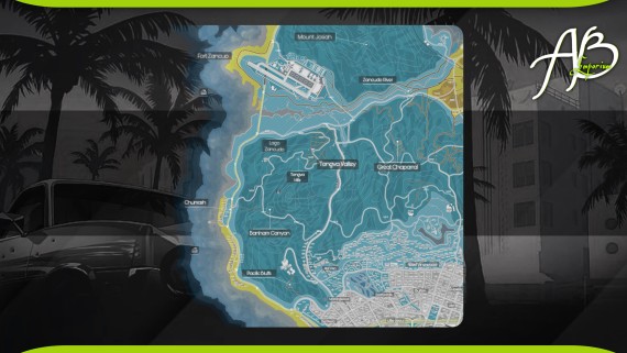 Blue/White + Postales Minimap