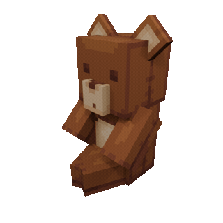 Teddy Bear — cosmetic Furniture v2 item on the NovaVoid Cat Civilization Minecraft server
