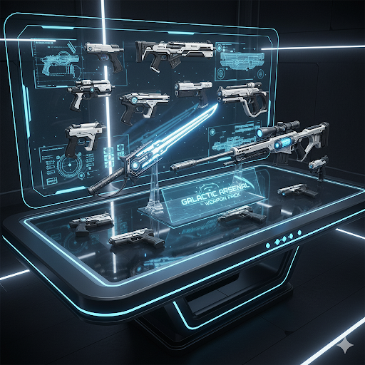 Galactic Arsenal :  Weapon Pack / 1 Month Subscription