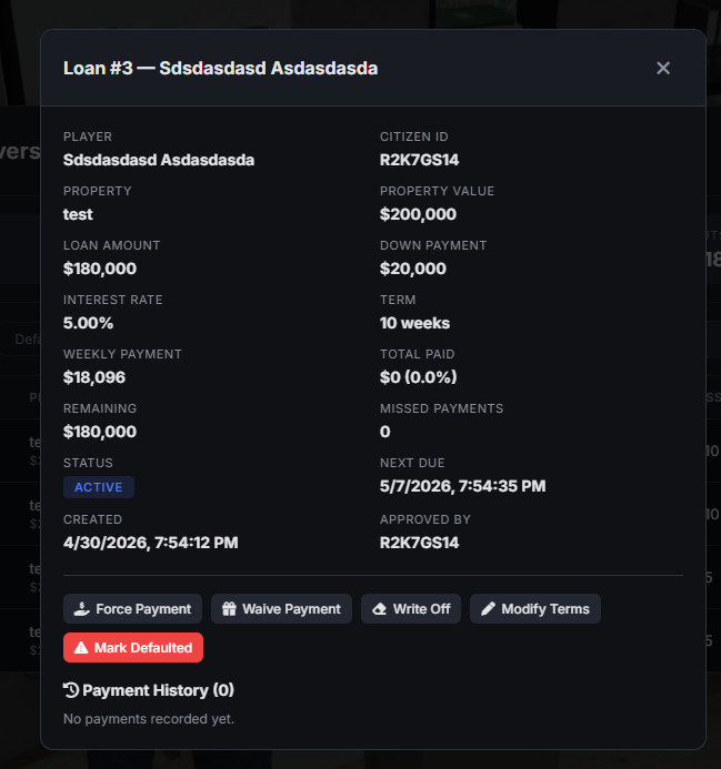 JBxSM Loans — Housing Loan System for Qbox