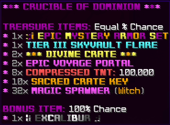 1x CRUCIBLE OF DOMINION