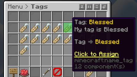 Blessed Tag