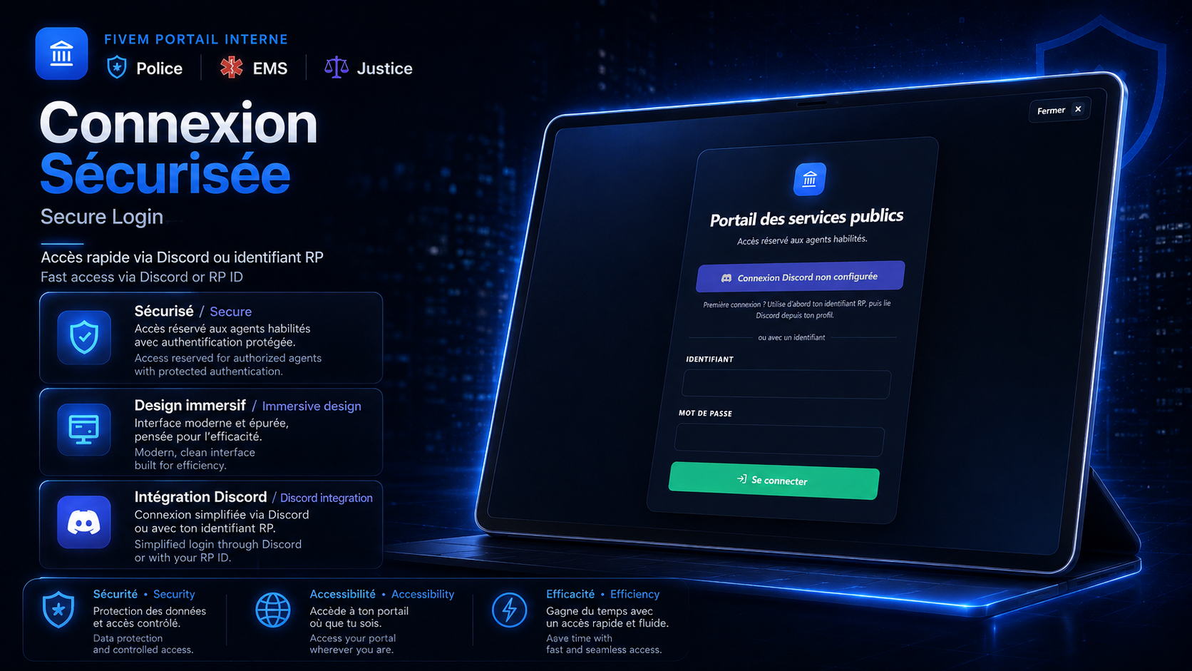 Multi-Services Portal — Abonnement mensuel