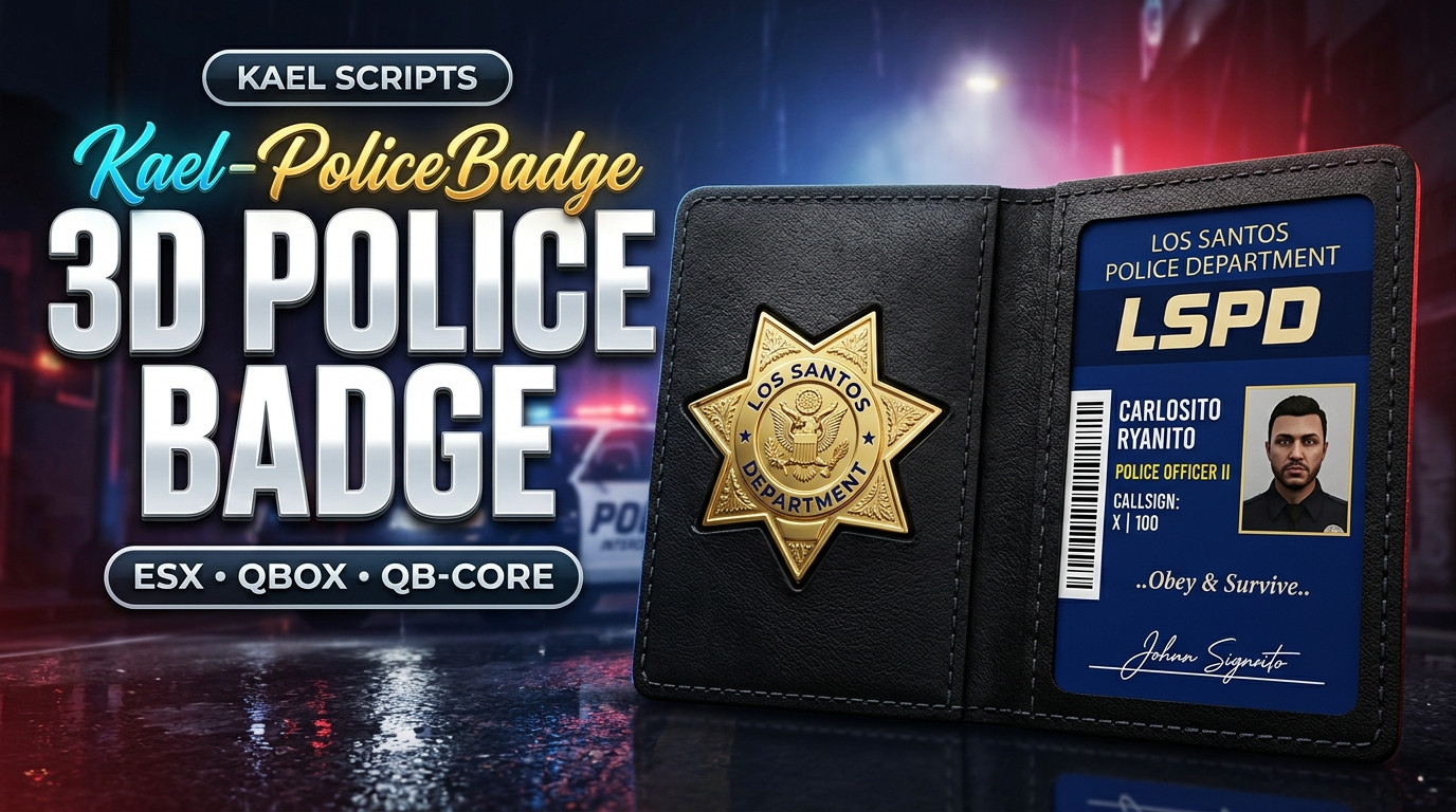 Kael PoliceBadge