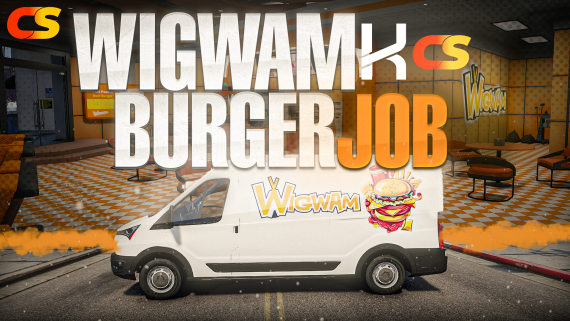 [WIGWAM BURGER JOB] QBCORE QBOX ESX { SCRIPT}