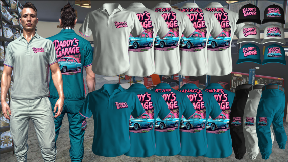Daddy's Garage Uniform 3 [M+F]