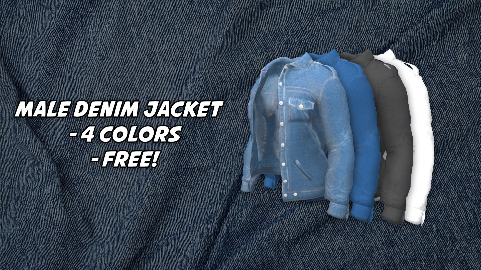 Male Denim Jacket
