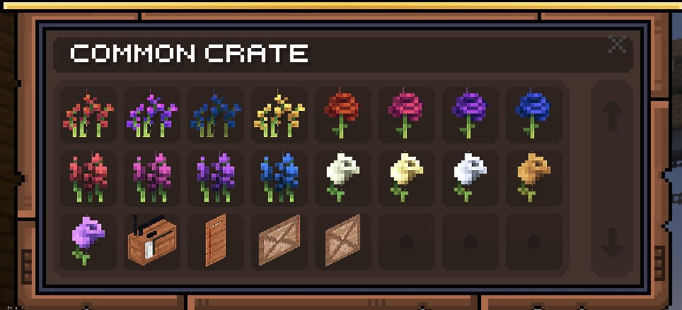 Garden Decor Crate