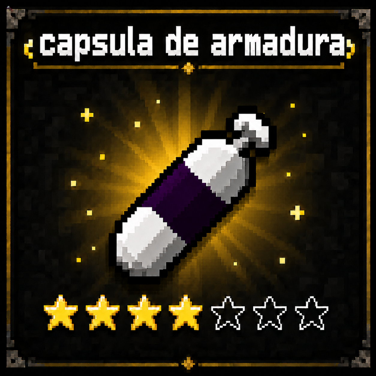 Capsula De Armadura - 4 Estrellas