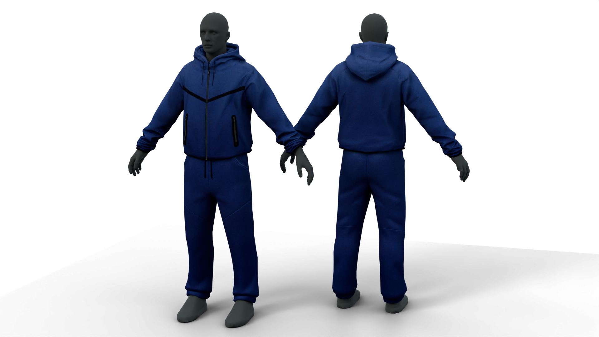 Tracksuit Crevis FiveM 3D Clothing Assets – Outfit-Vorschau 2