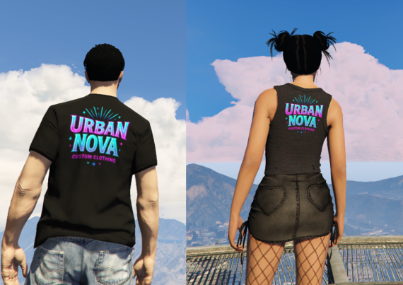 Urban Nova Custom Shirts for FiveM/TVRP Custom item(s)