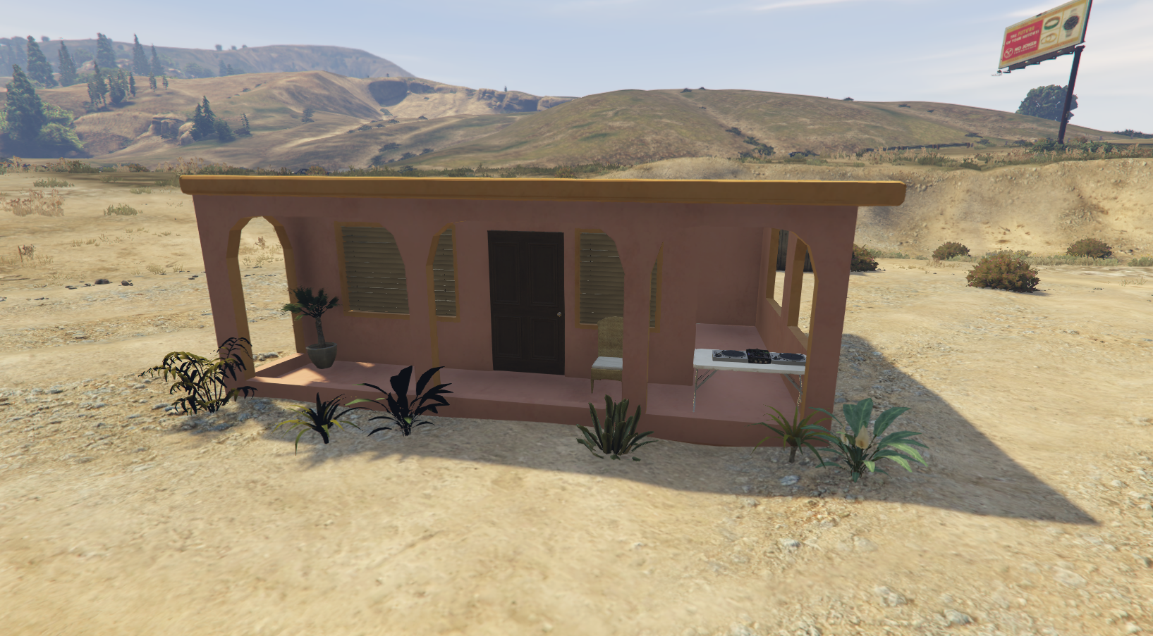 🌴 Exclusive Prop: "Un Verano Sin Ti" Concert Pink House (Exterior Only)