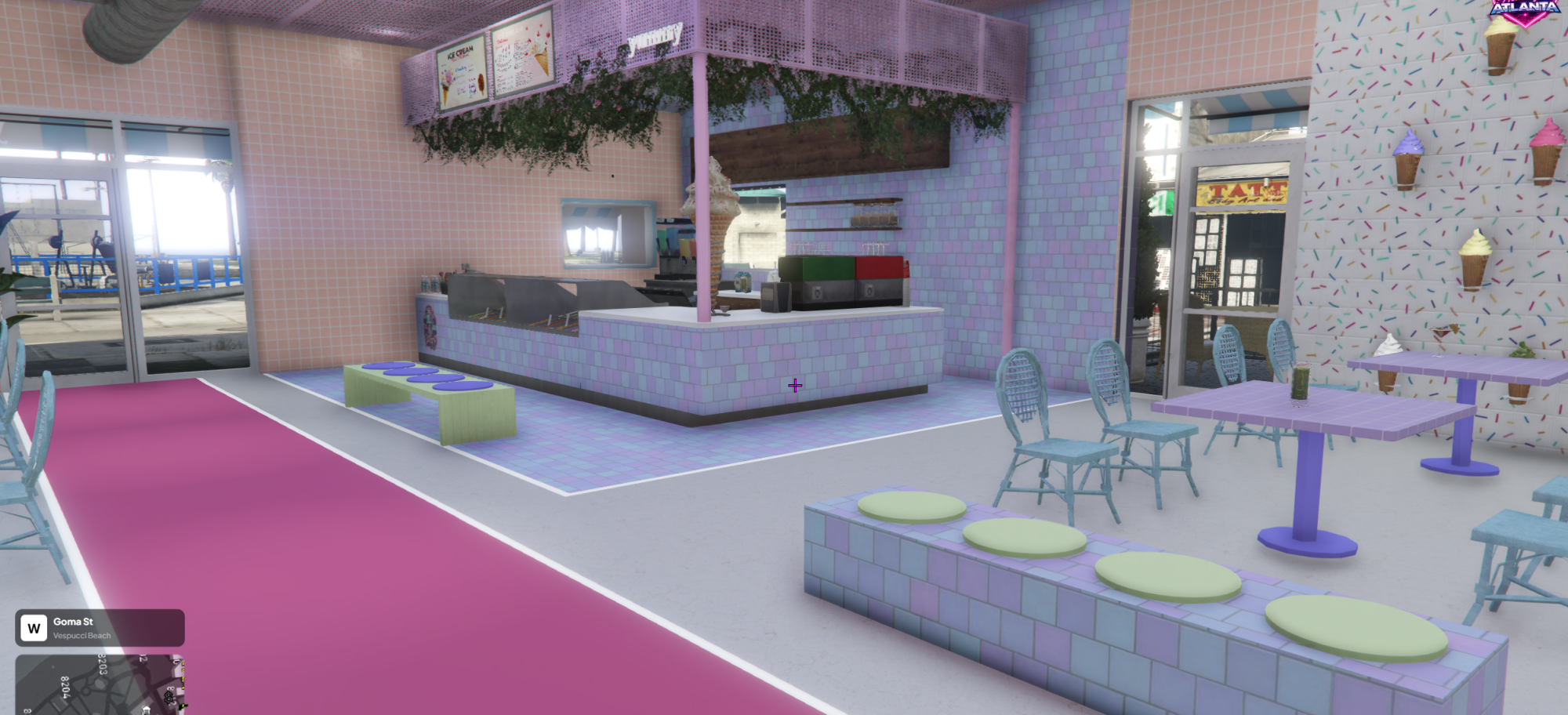 Ice Cream Shop Postal 8209