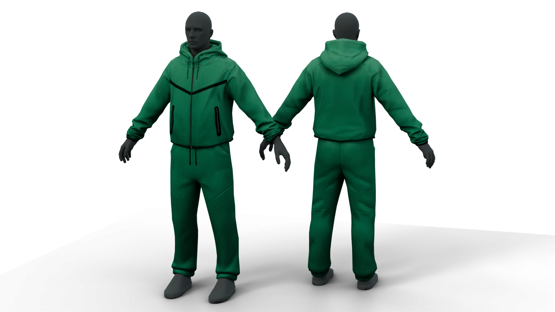 Tracksuit Crevis FiveM 3D Clothing Assets – Outfit-Vorschau 4