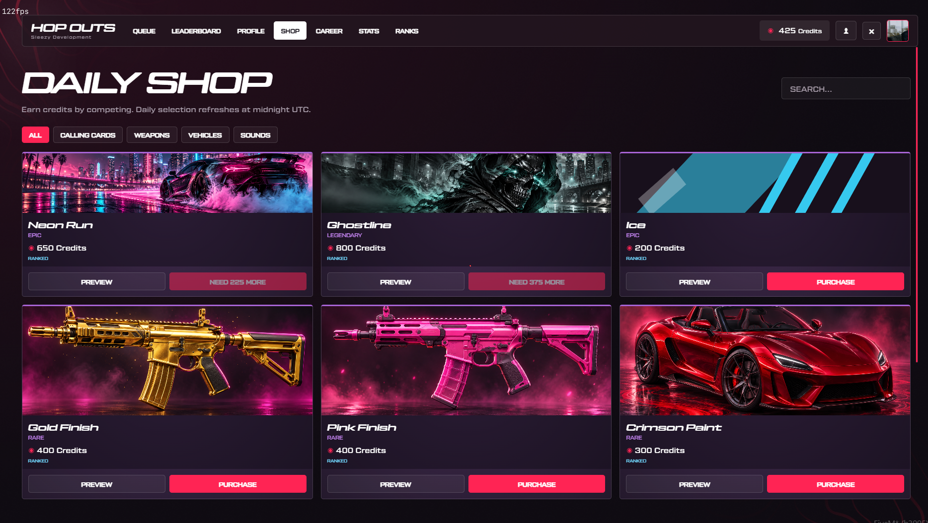 Sleezy Development • Advanced Hopouts System (ESX, QBCore, QBOX & Standalone)