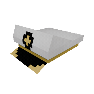 Captain's Hat — cosmetic Cat Hats! item on the NovaVoid Cat Civilization Minecraft server