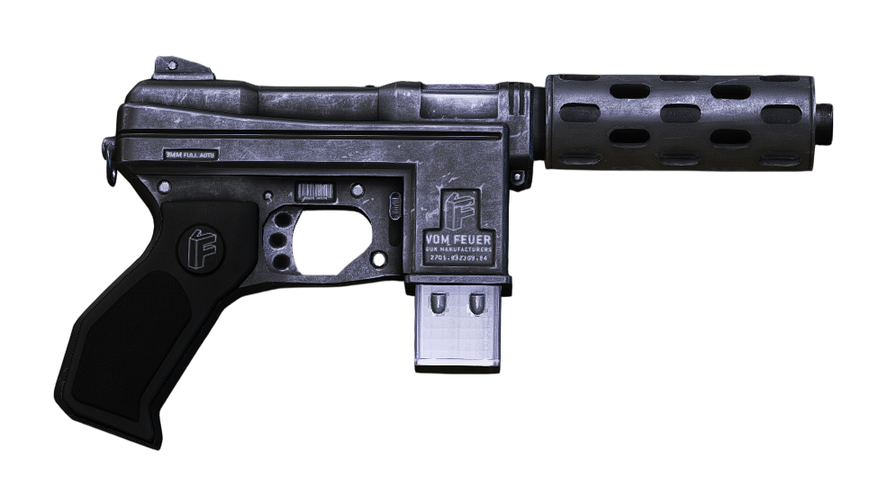 Machine Pistol  + 100 Ammo