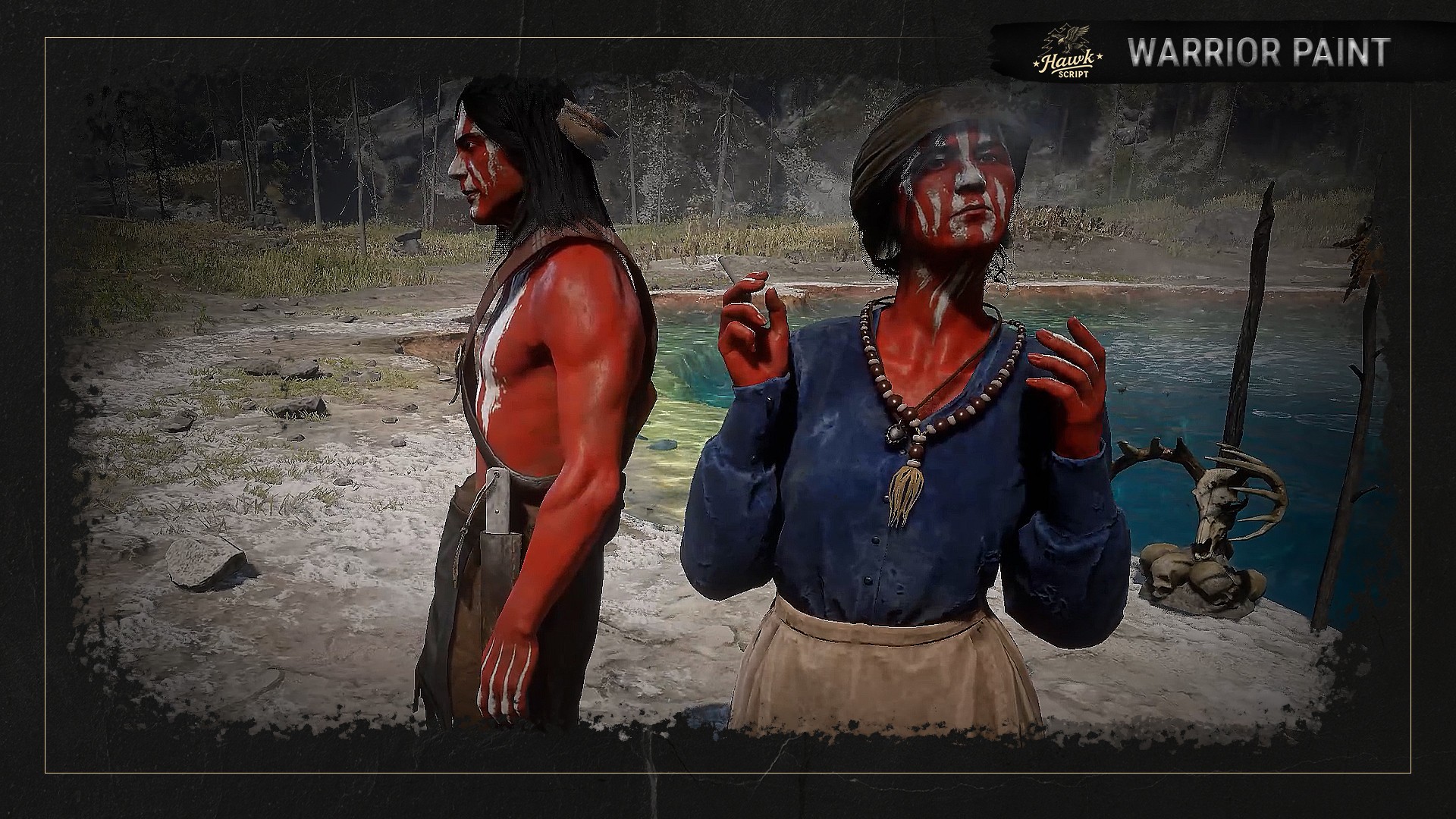 Hawk Warrior Paint