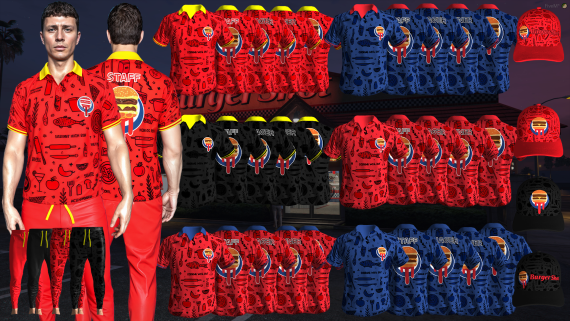 Burger Uniform Bundle