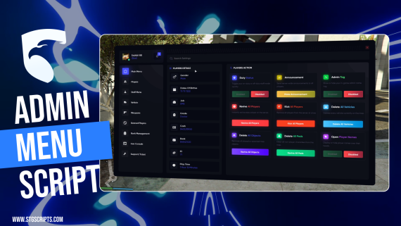 Fivem Admin Menu Script
