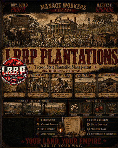 Premium Plantation Script