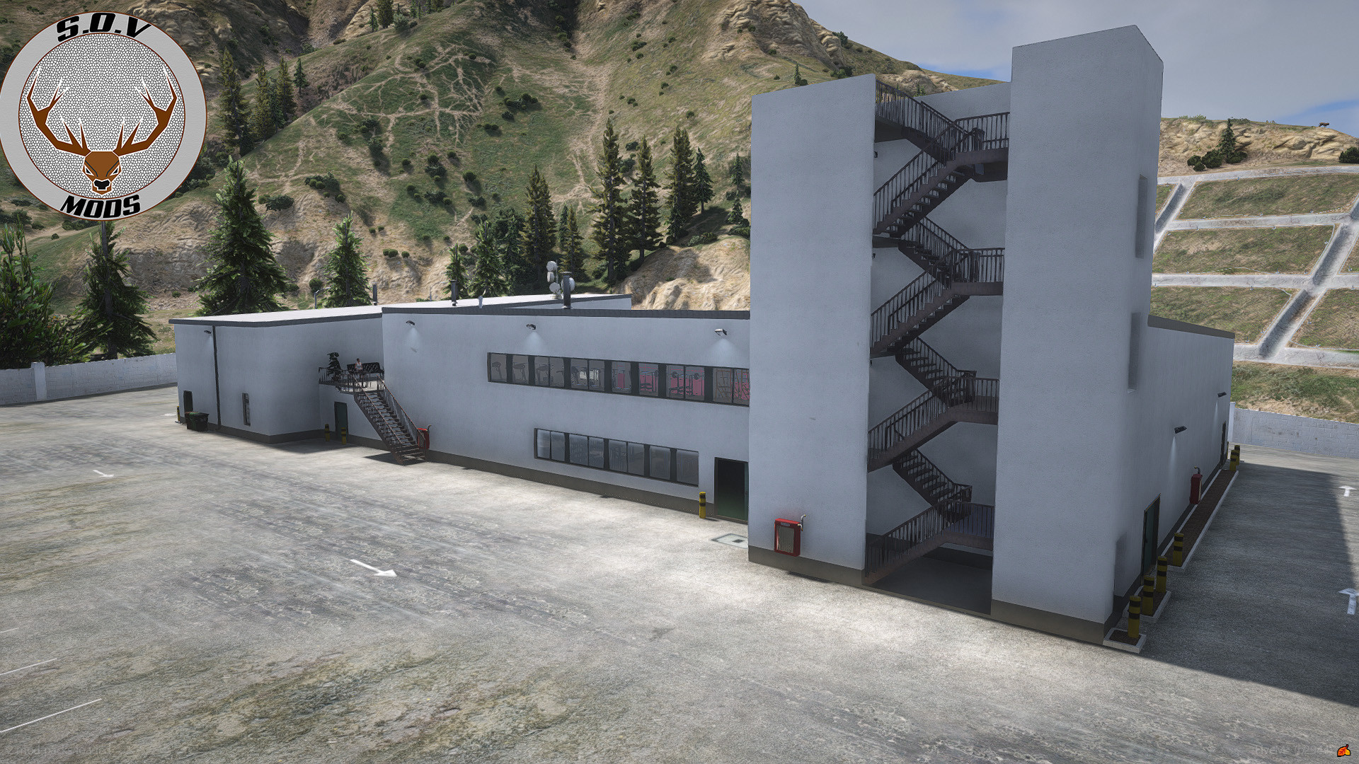 Great Chaparral Fire Station 01