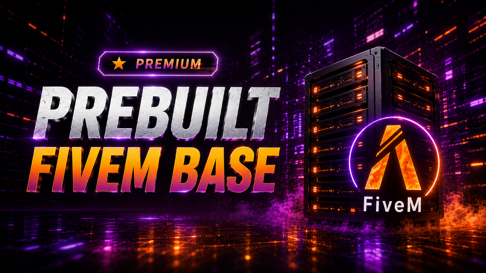 Ready-to-Play Custom FiveM Base | Modern UI Edition