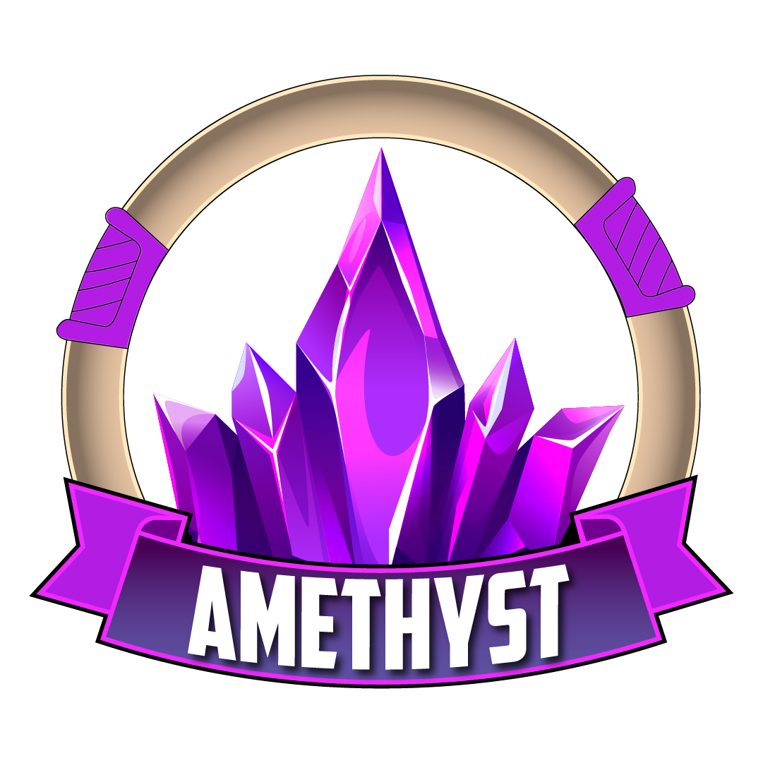 Diamond --> Amethyst