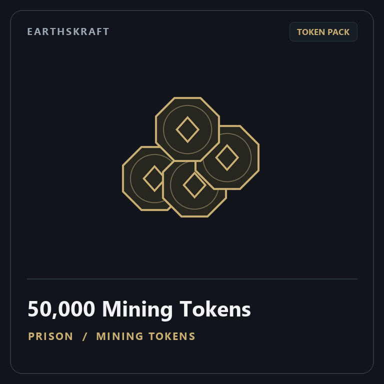 50,000 Mining Tokens